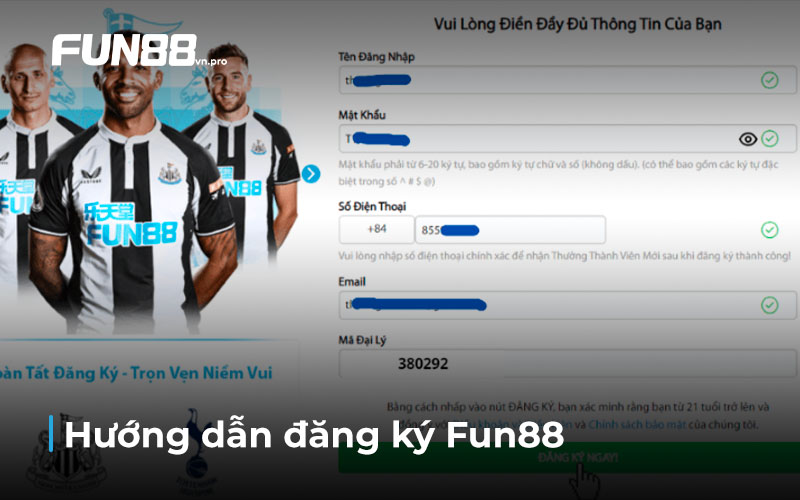 đăng ký fun88