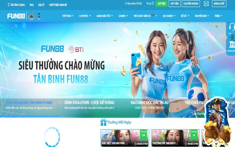 khuyến mãi fun88