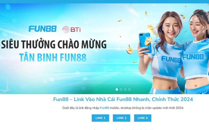 Link đăng nhập Fun88