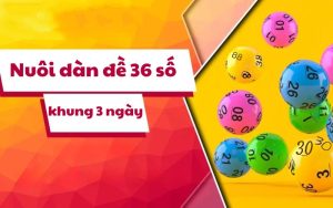 Nuôi dàn đề 36 số khung 3 ngày