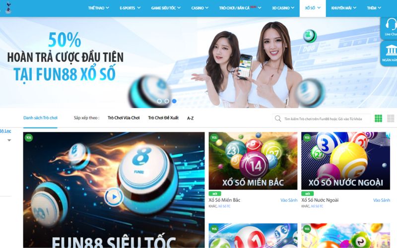 xổ số fun88