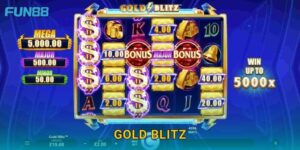 Gold Blitz Fun88 cơ hội săn vàng và phần thưởng lớn